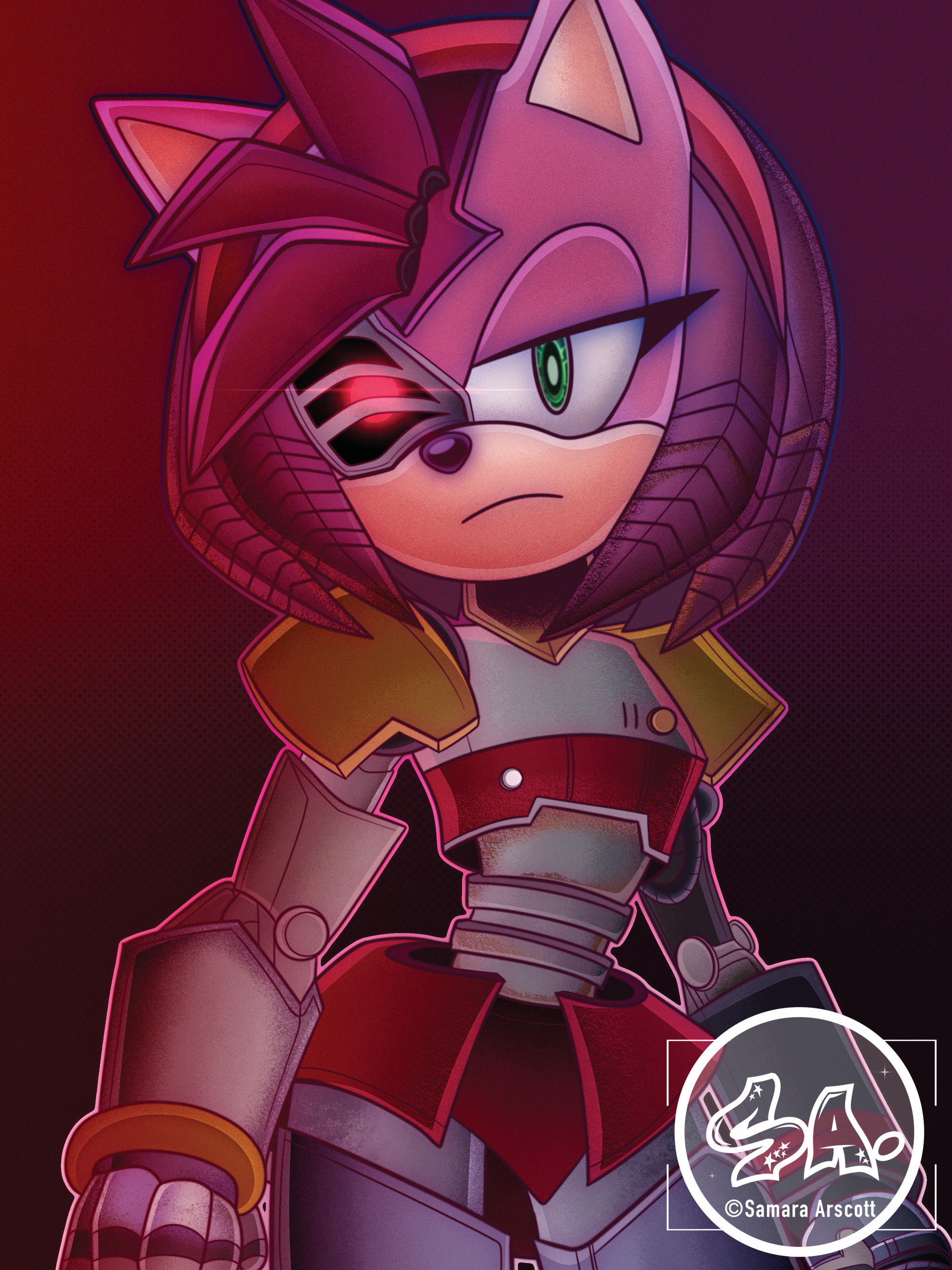 Rusty Rose Illustration by SamaraArscott on DeviantArt