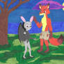 Batty Bunny and Were-fox