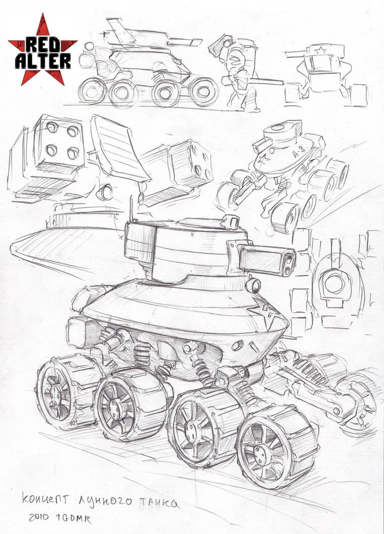 soviet lunohod-tank by TugoDoomER on DeviantArt