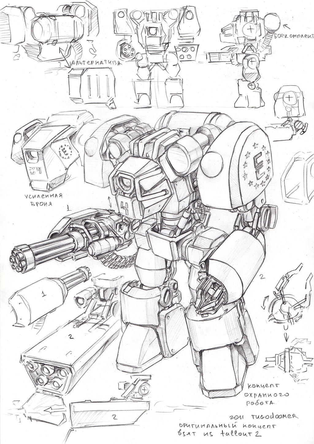 security bot by TugoDoomER on DeviantArt