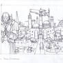 Theocracy city sketch