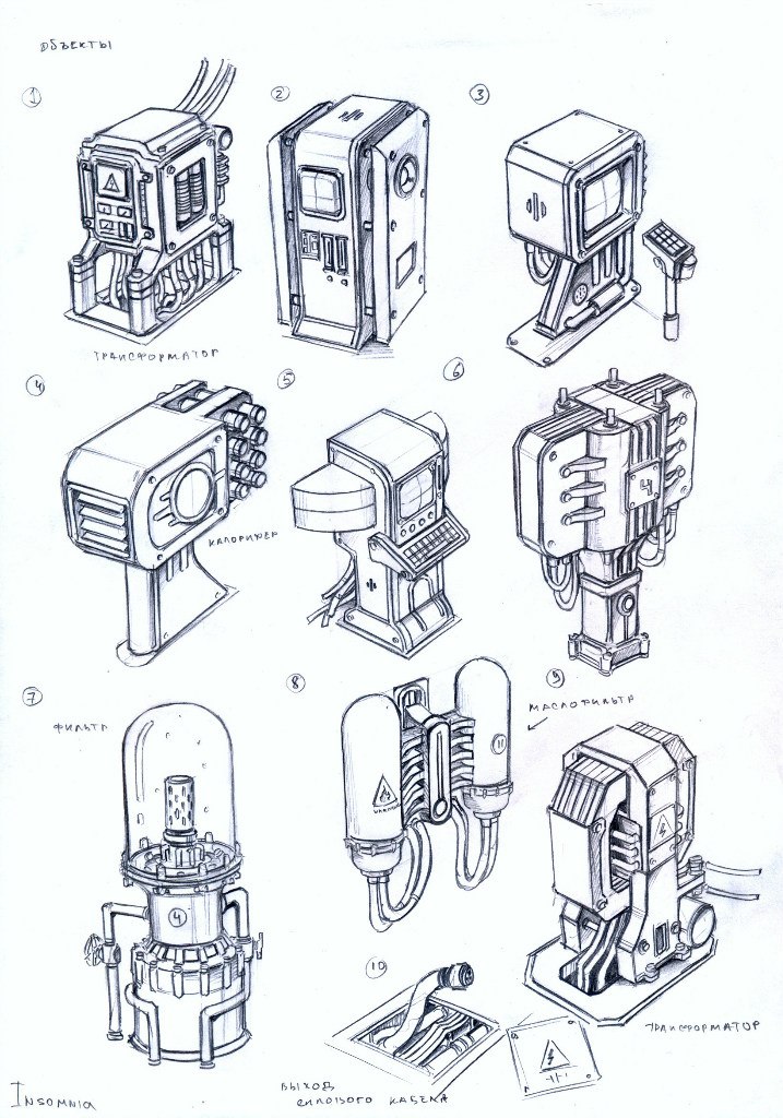 sketch for 3D game character by igorshmigor on DeviantArt