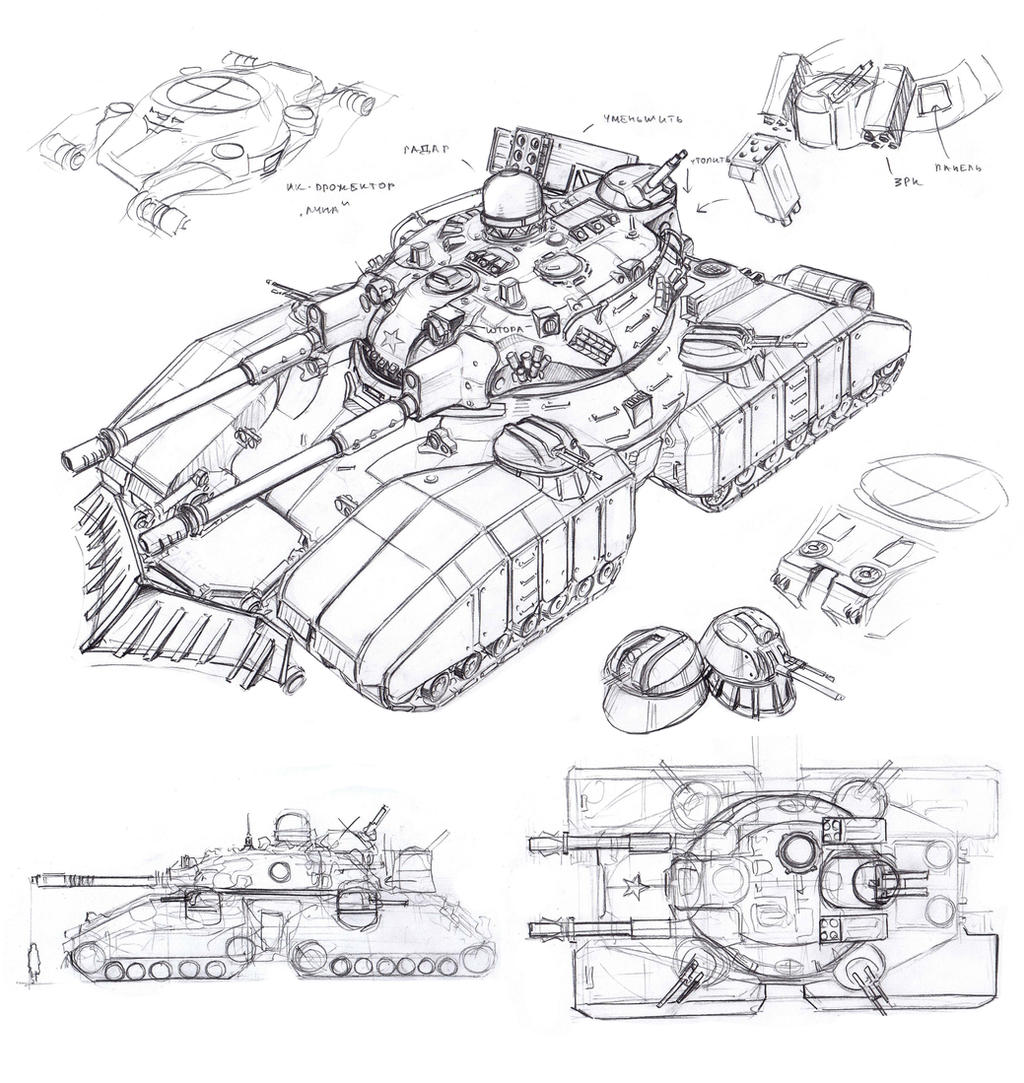 Soviet Bastion super-heavy tank by TugoDoomER on DeviantArt