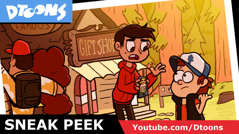 Team Teen Convergence at Gravity Falls 1-5 Preview by Doodley