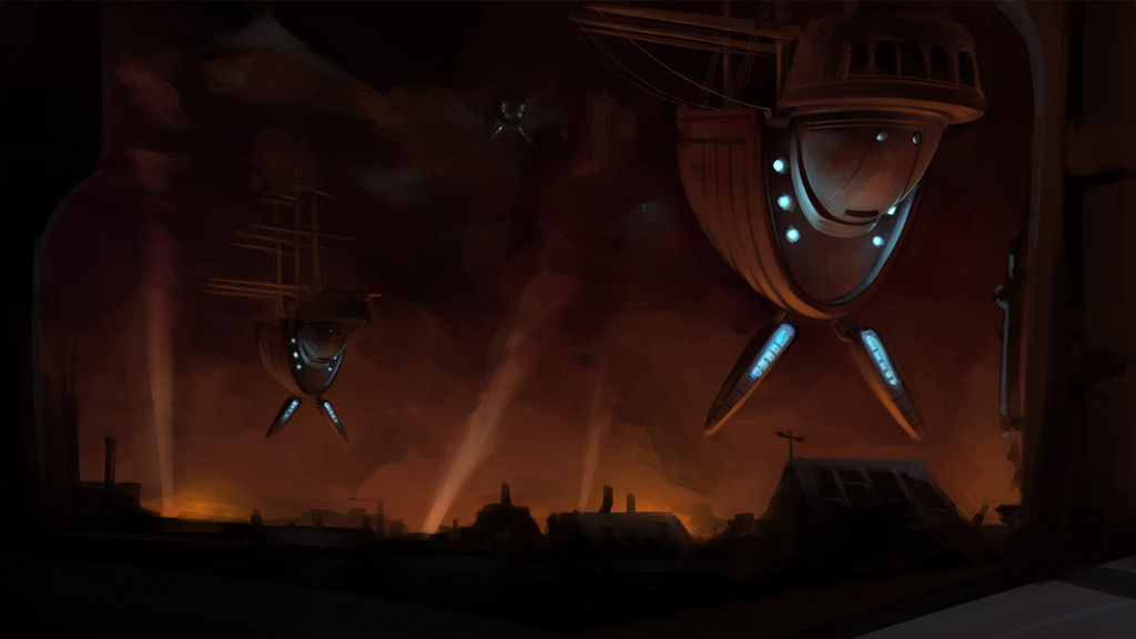 Arrival | Treasure Planet inspired