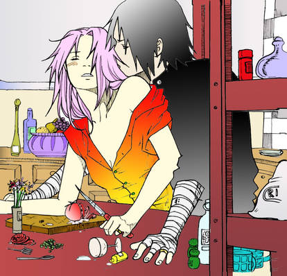 Sasuke and Sakura