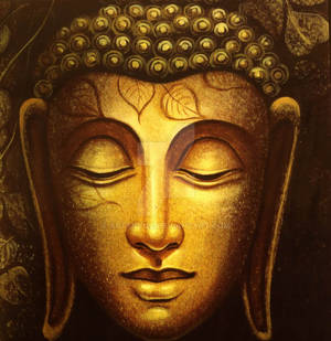 Gautam Buddha painting