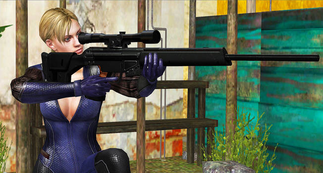 JILL VALENTINE-BSAA SNIPER