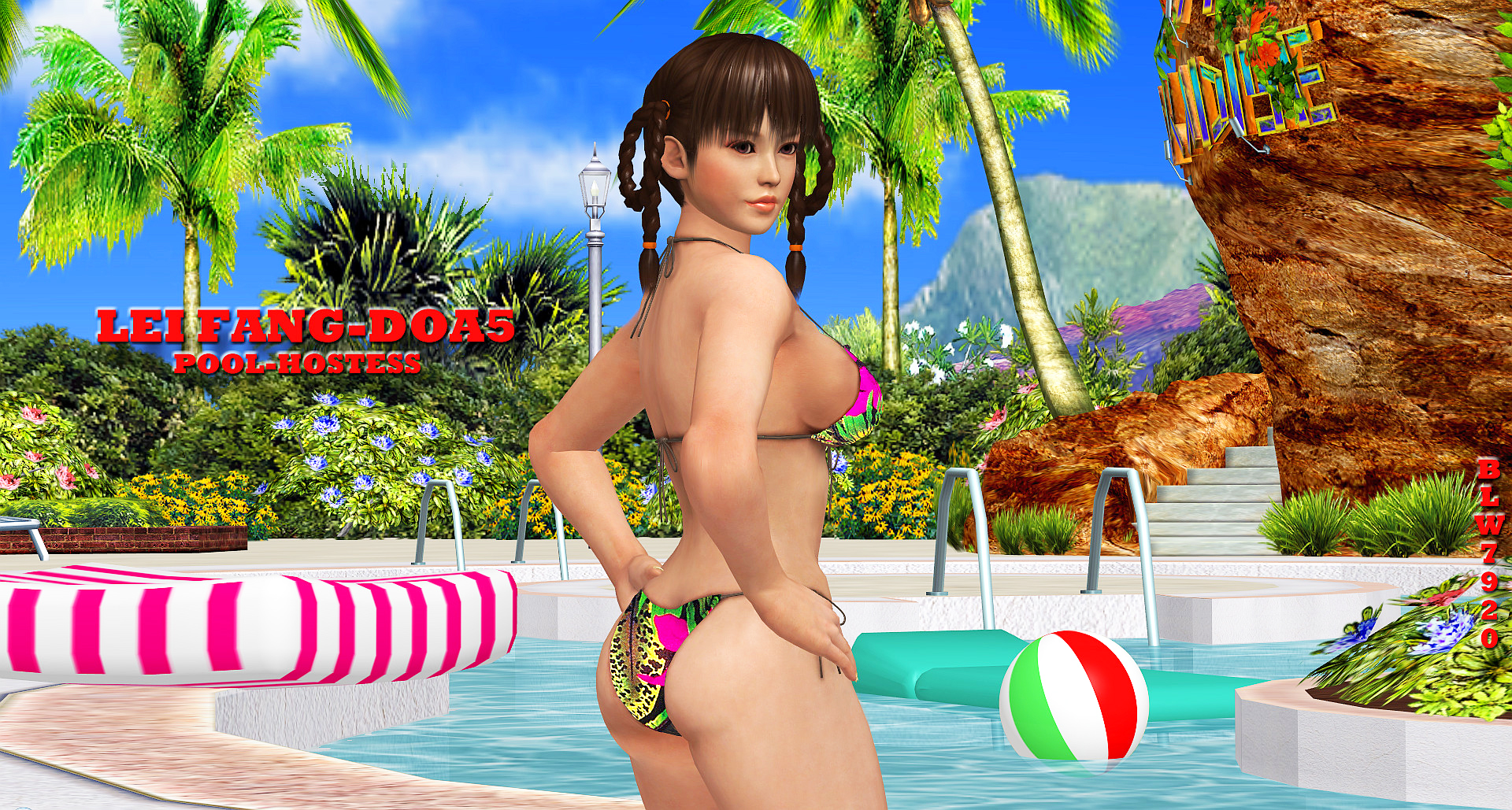 Lei Fang-DOA5    POOL-HOSTESS