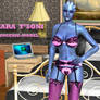 Liara T'Soni   LINGERIE-MODEL   12-7-2014