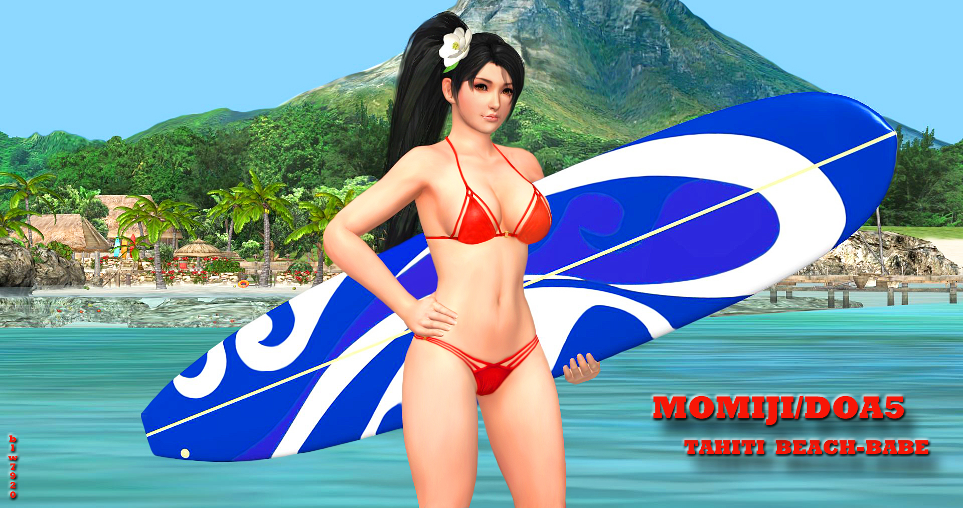 Momiji/DOA5    Tahiti Beach Babe   4-25-2015