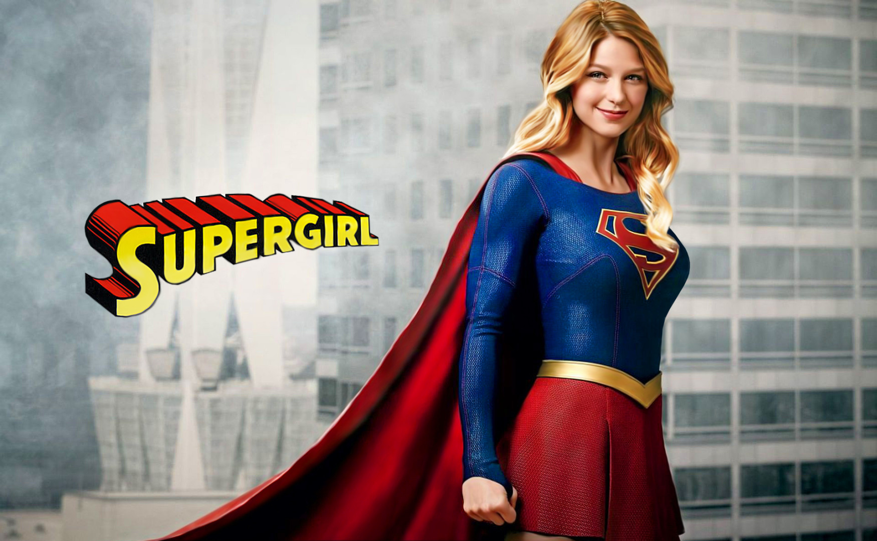 Supergirl wallpaper/Melissa Benoist   11-1-2015