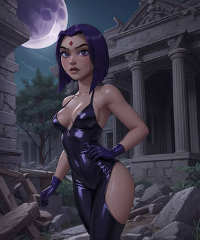 Raven DC Teen Titans Superhero