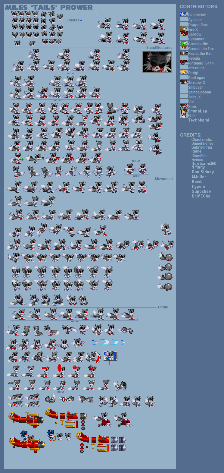 Sonic EXE Ver ModGEN Sprite - Sheet by aiakgsjs on DeviantArt