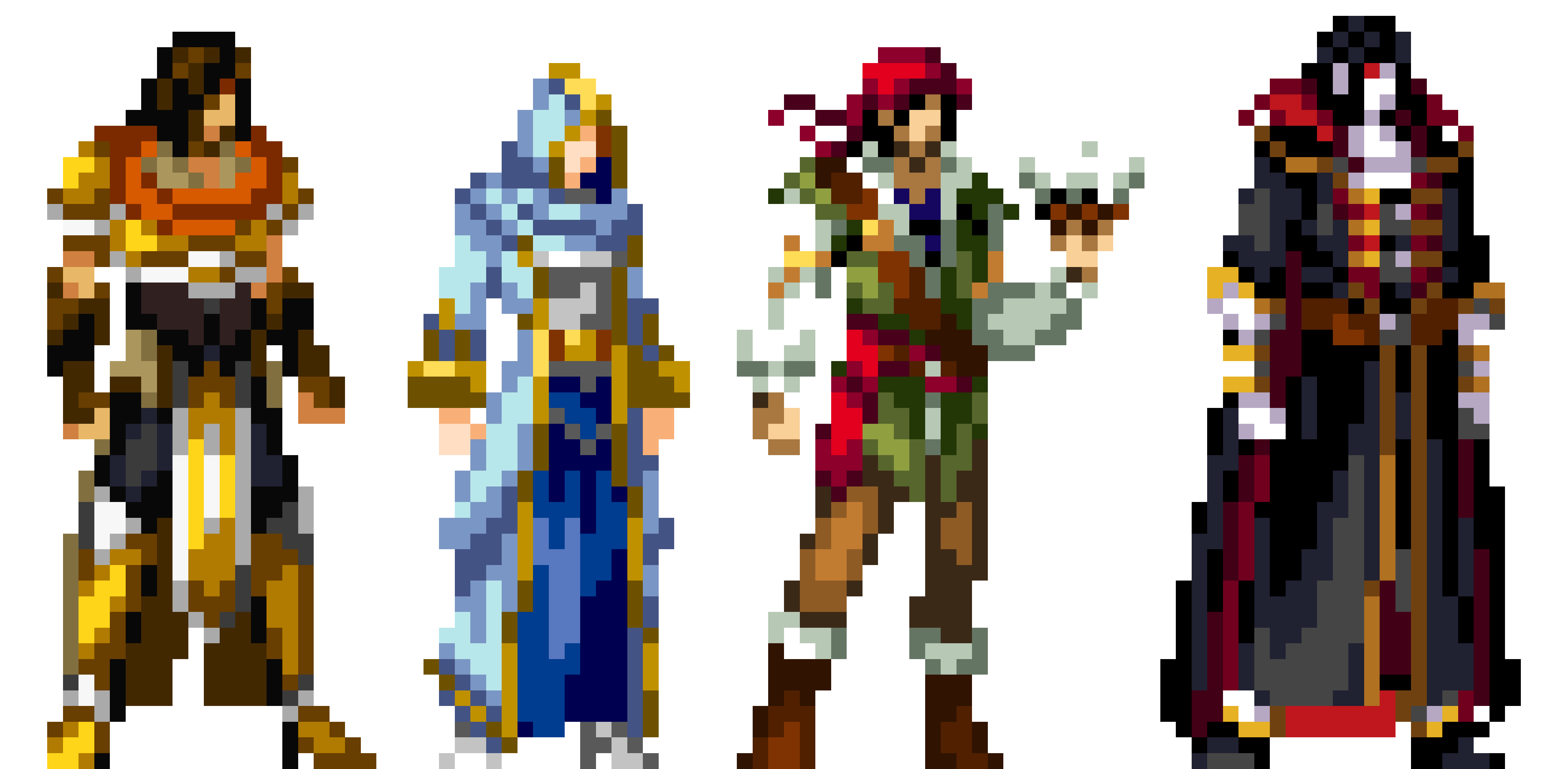 Castlevania 3 Characters Sotn Style Sprites by EchidKnux on DeviantArt
