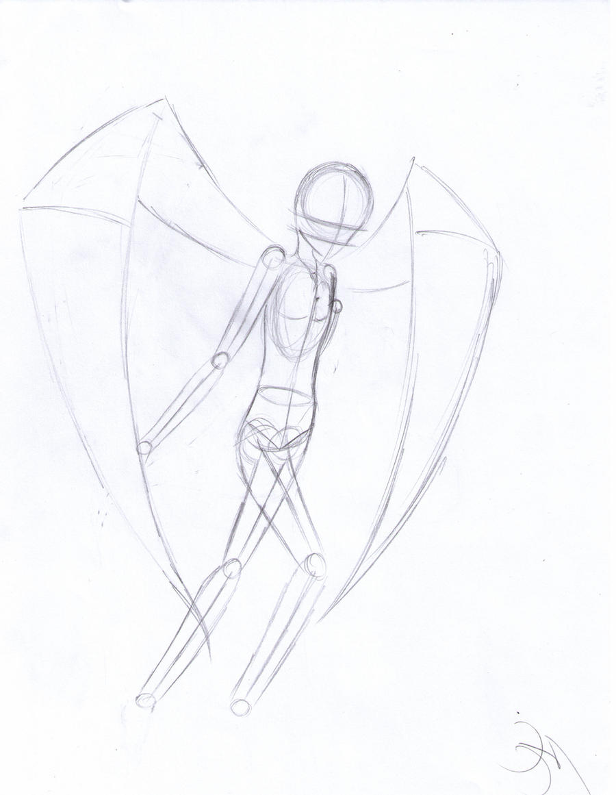 Dark Angel Base by toastkun on DeviantArt