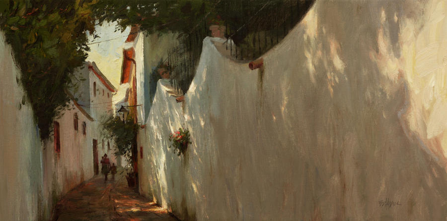 Kenn Backhaus - Alley Way, Ronda Spain