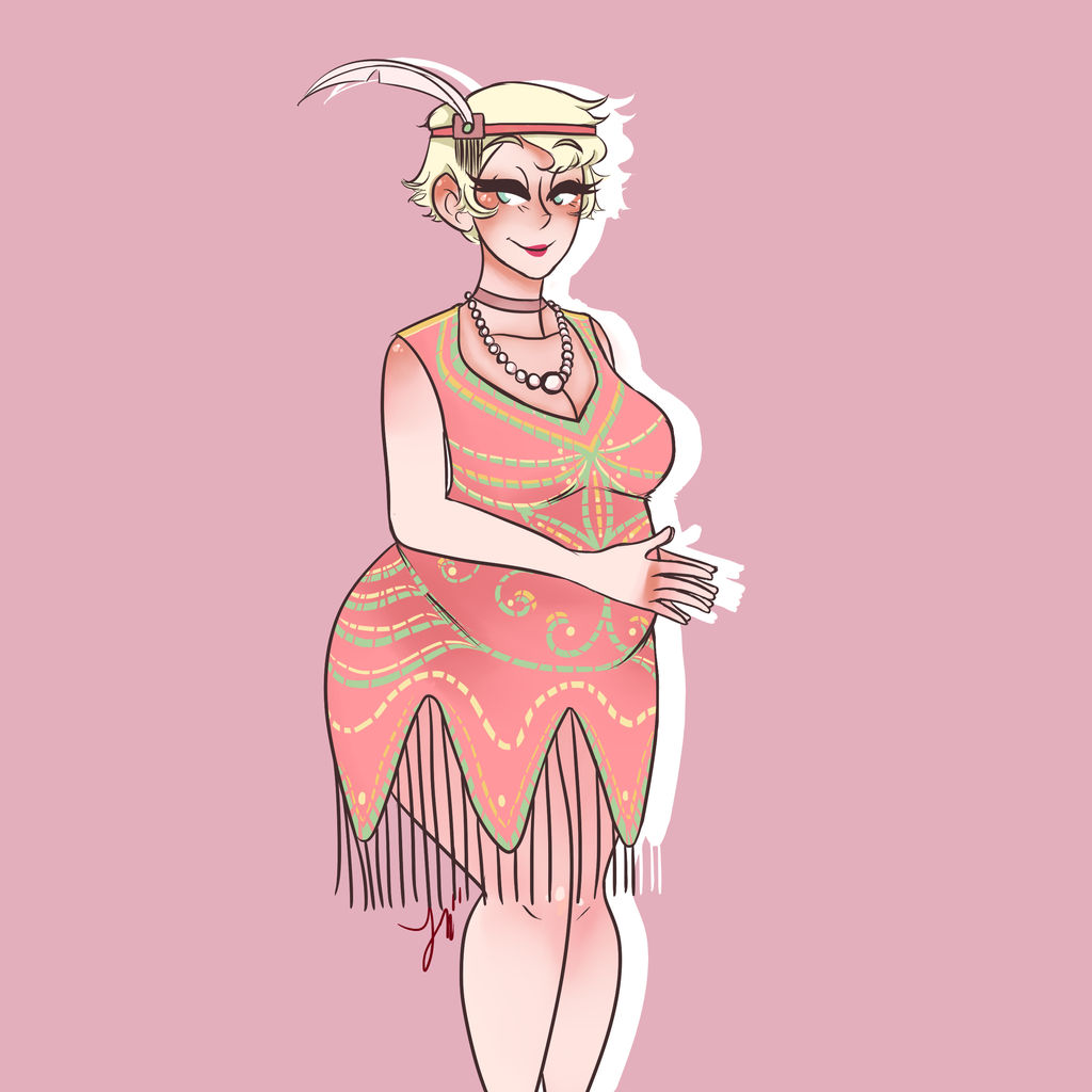 Deviantart Flapper Lady Flapper by SlickPens on DeviantArt