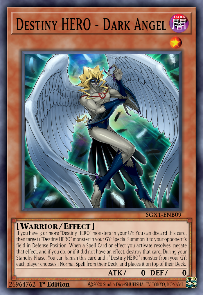 gabriel angel of death yugioh card by Darknecrofear1 on DeviantArt