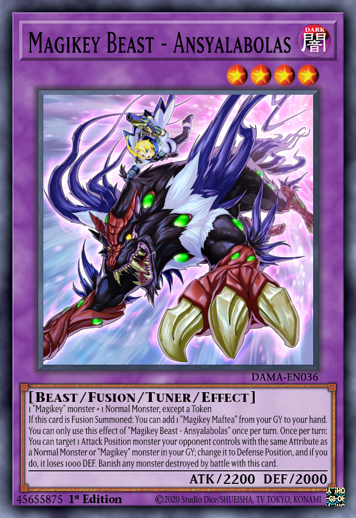 Magikey Character Magikey Beast - Ansyalabolas by Gena97 on DeviantArt