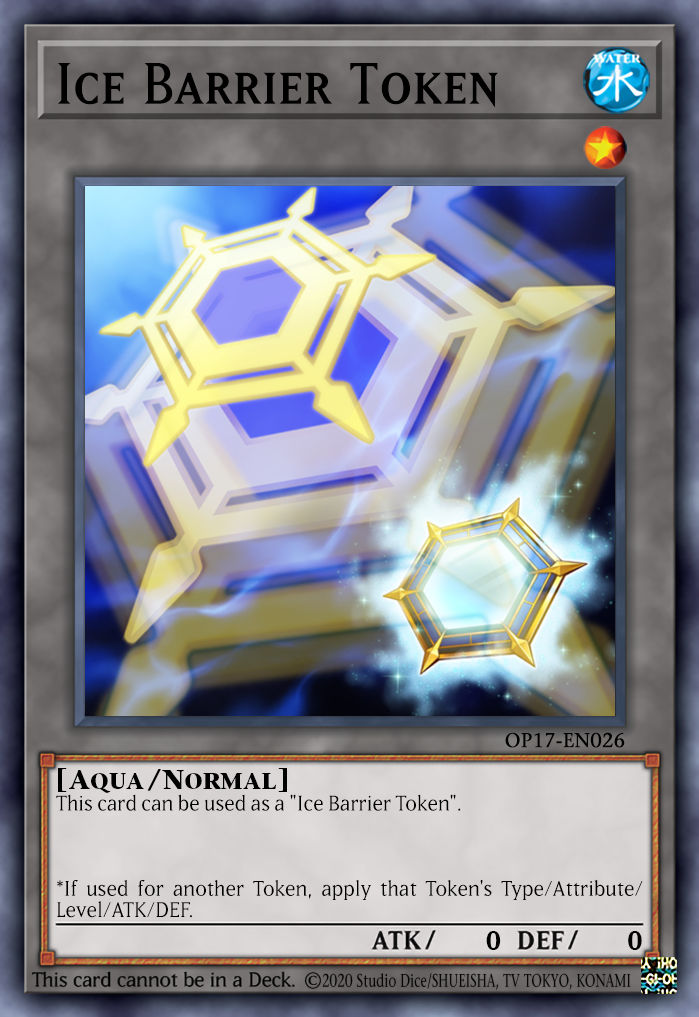 Ice Hand Token Ice Barrier Token by Gena97 on DeviantArt