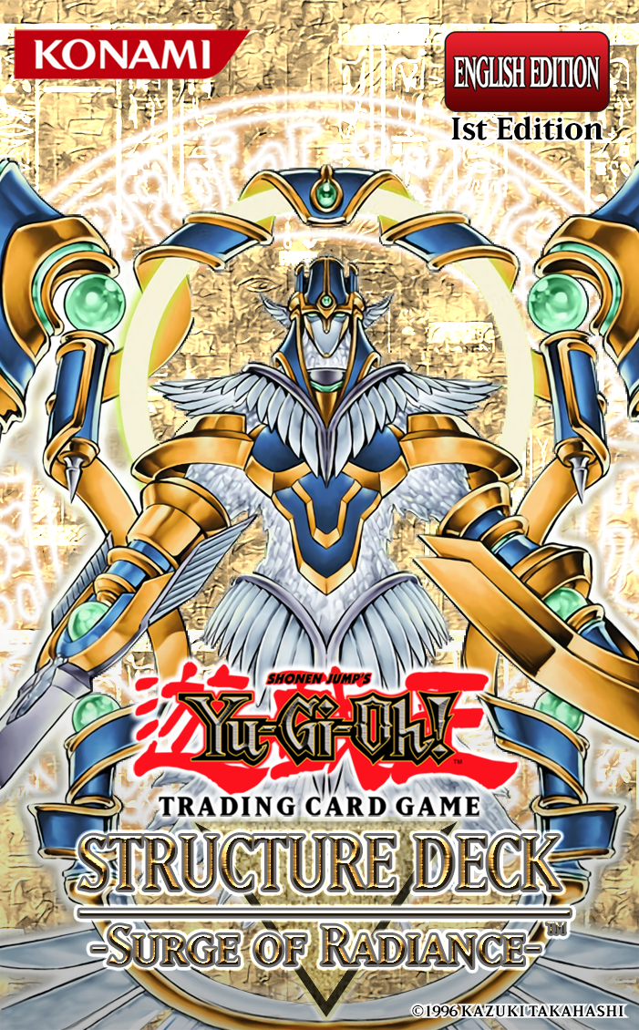 yugioh structure deck surge of radiance Konami Yu-Gi-Oh! Wave Light : Toys & Games SD11-Structure Deck 11: Surge of