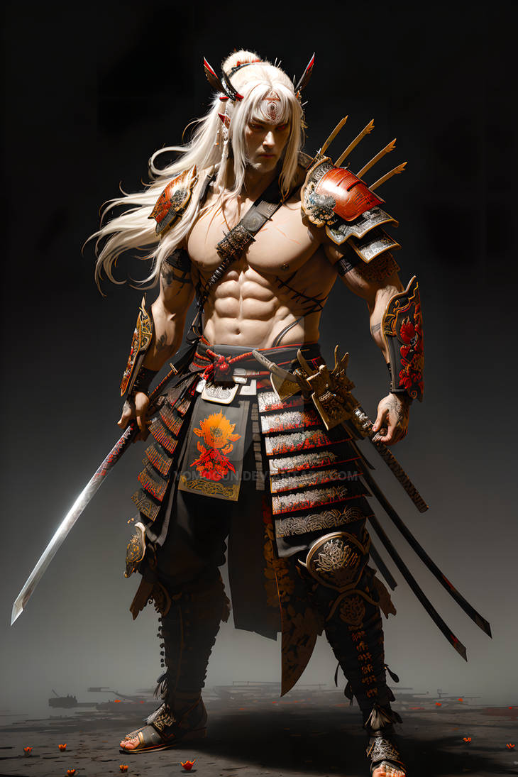 Samurai Warrior #09 by Yomogun on DeviantArt