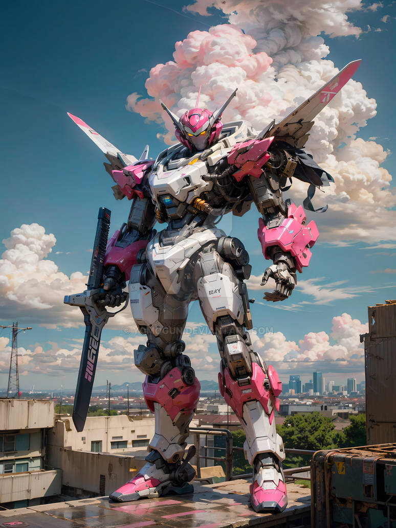 Battle of the Mech - Pink Edition by Yomogun on DeviantArt