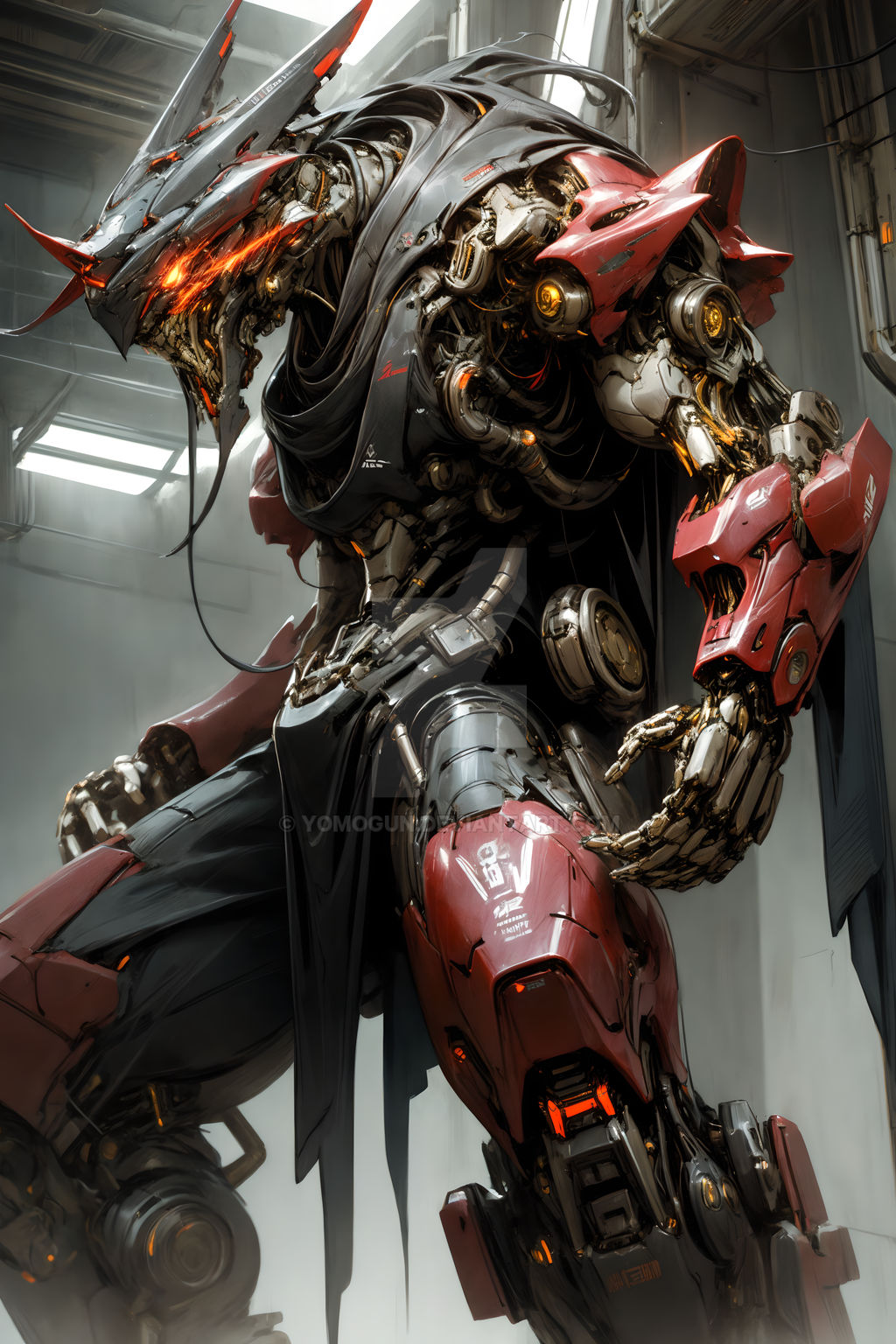 Sentient Computer Character Cybernetic Sentinel #03 | 8K by Yomogun on DeviantArt