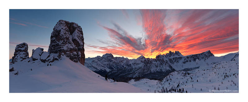 Dolomites in Flames