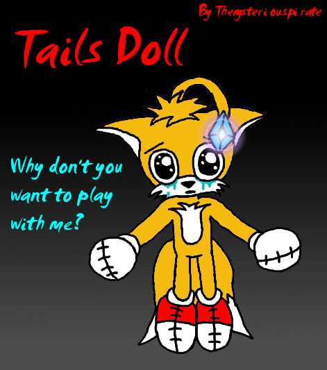 Tails Doll (Test Run) by KikiFlamer on DeviantArt in 2023