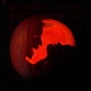 Vampire Pumpkin Detail