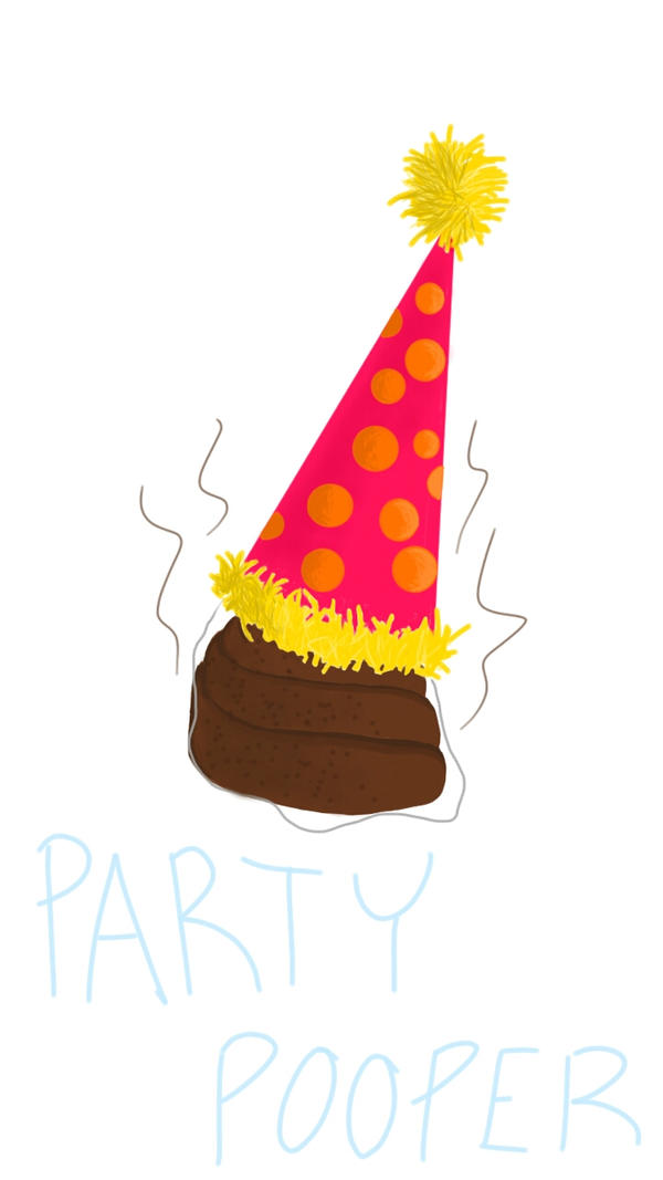 Part Pooper Draw an Idiom--Party Pooper by fandomania252 on DeviantArt