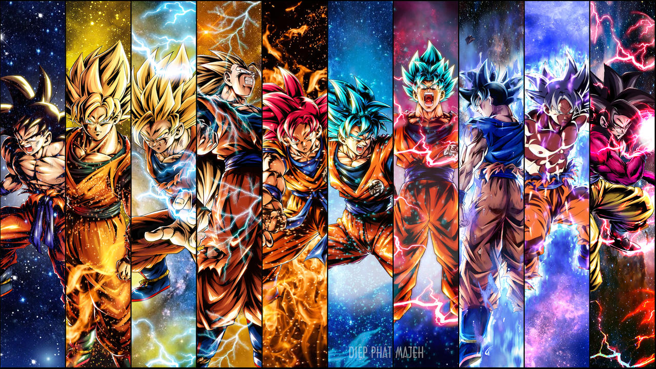 Nền Goku này là một tác phẩm nghệ thuật đầy màu sắc, kết hợp giữa hiện đại và cổ điển. Hãy chọn nó như hình nền của bạn để mang lại cho màn hình của bạn sự sống động và ngẫu hứng. 