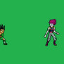 Gon Vs hisoka sprite animation