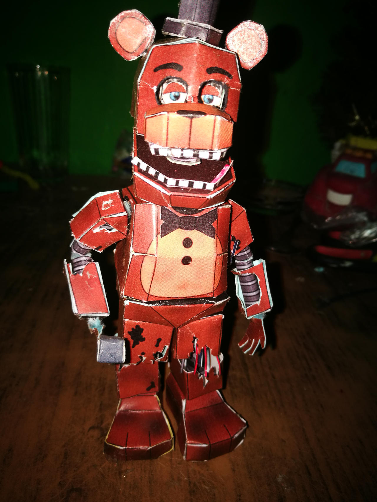 papercraft fnaf 2 wwitheret freddy by mateo123456gd on DeviantArt