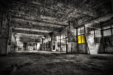 abandoned hall