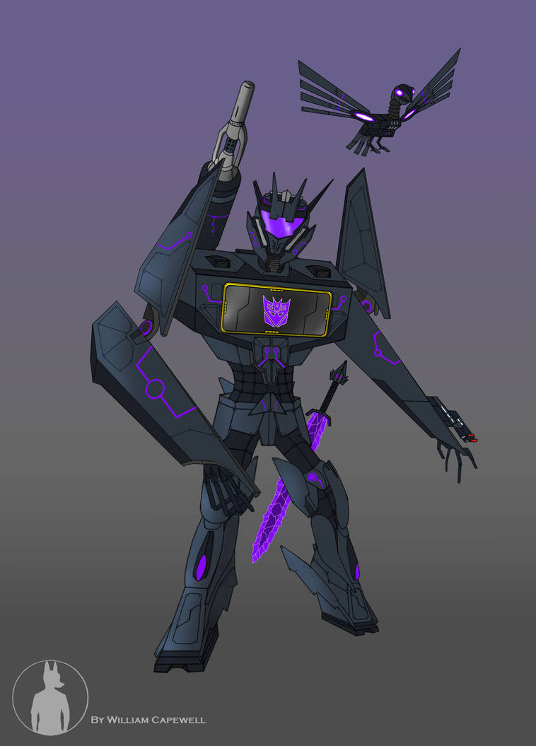 Soundwave Version 1 (final Image) by WillHRCapewell on DeviantArt
