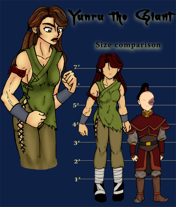 Avatar-OC-Yunru the Giant