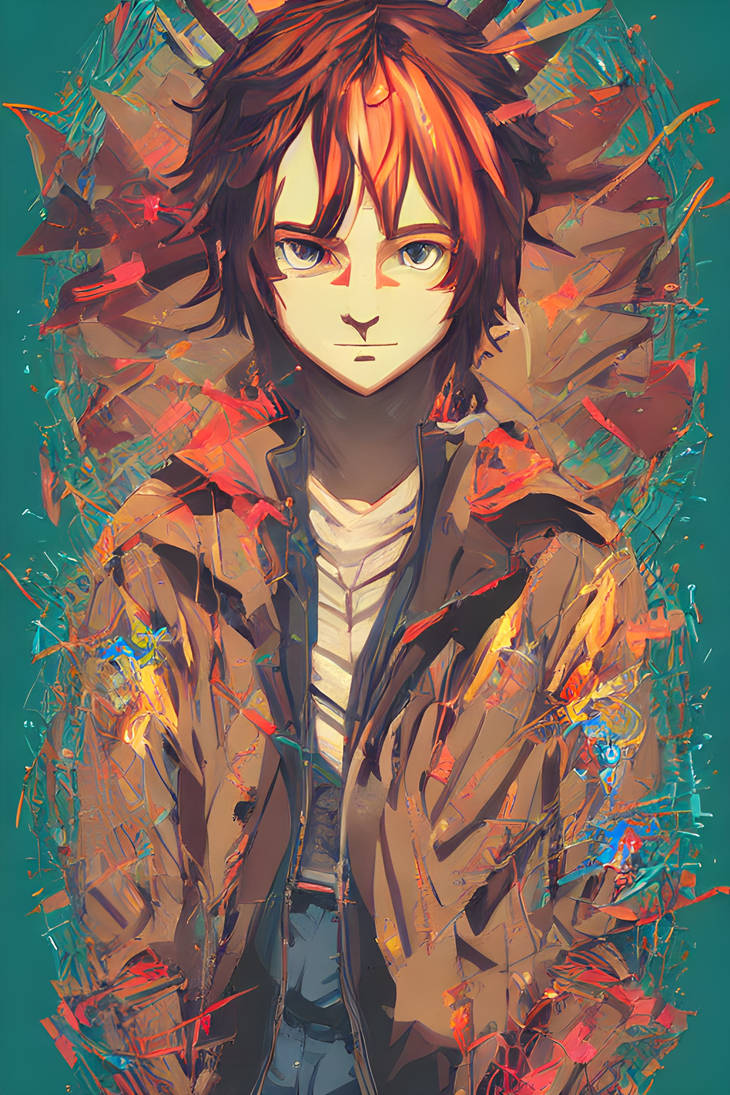 Colorful Boy Colorful Boy | AI Generated by UMunchkin on DeviantArt