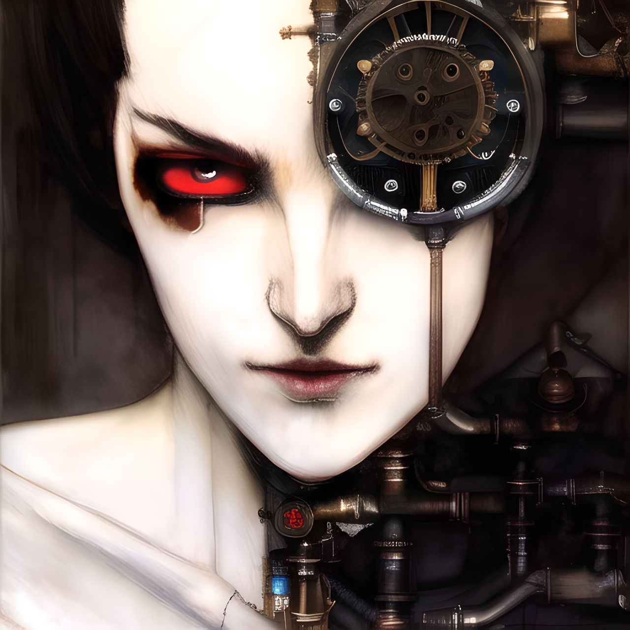 Cyborg Steampunk AI Generated By UMunchkin On DeviantArt cyborg-steampunk-ai-generated-by-umunchkin-on-deviantart