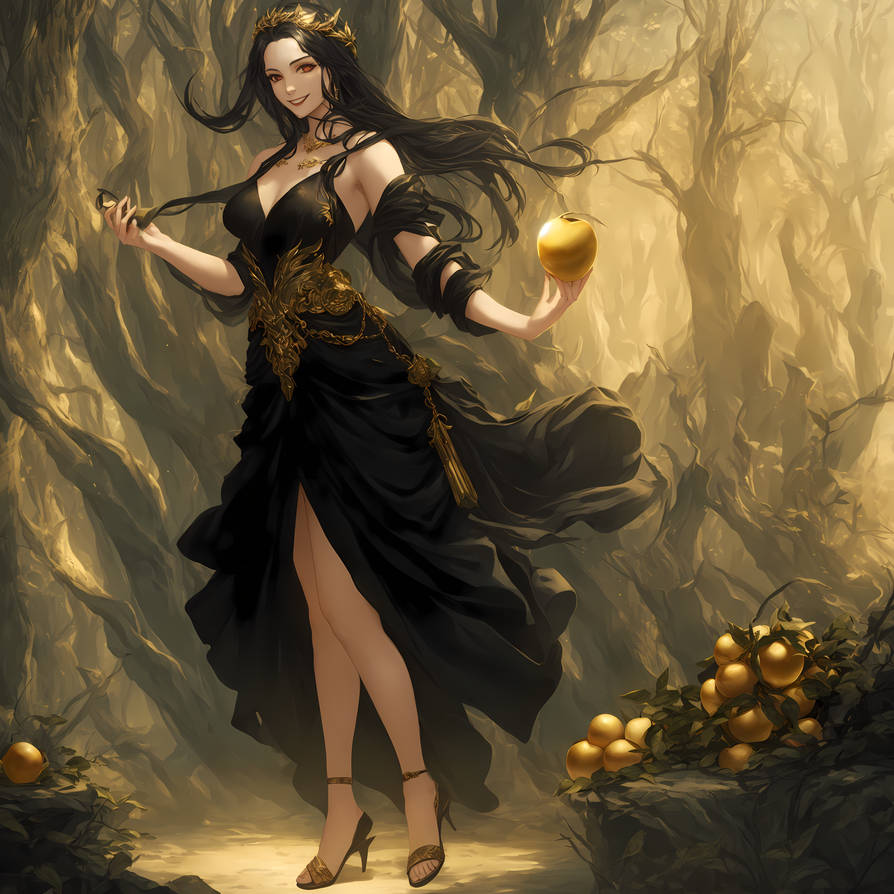 Eris, Goddess of Discord AI Generated by UMunchkin on DeviantArt
