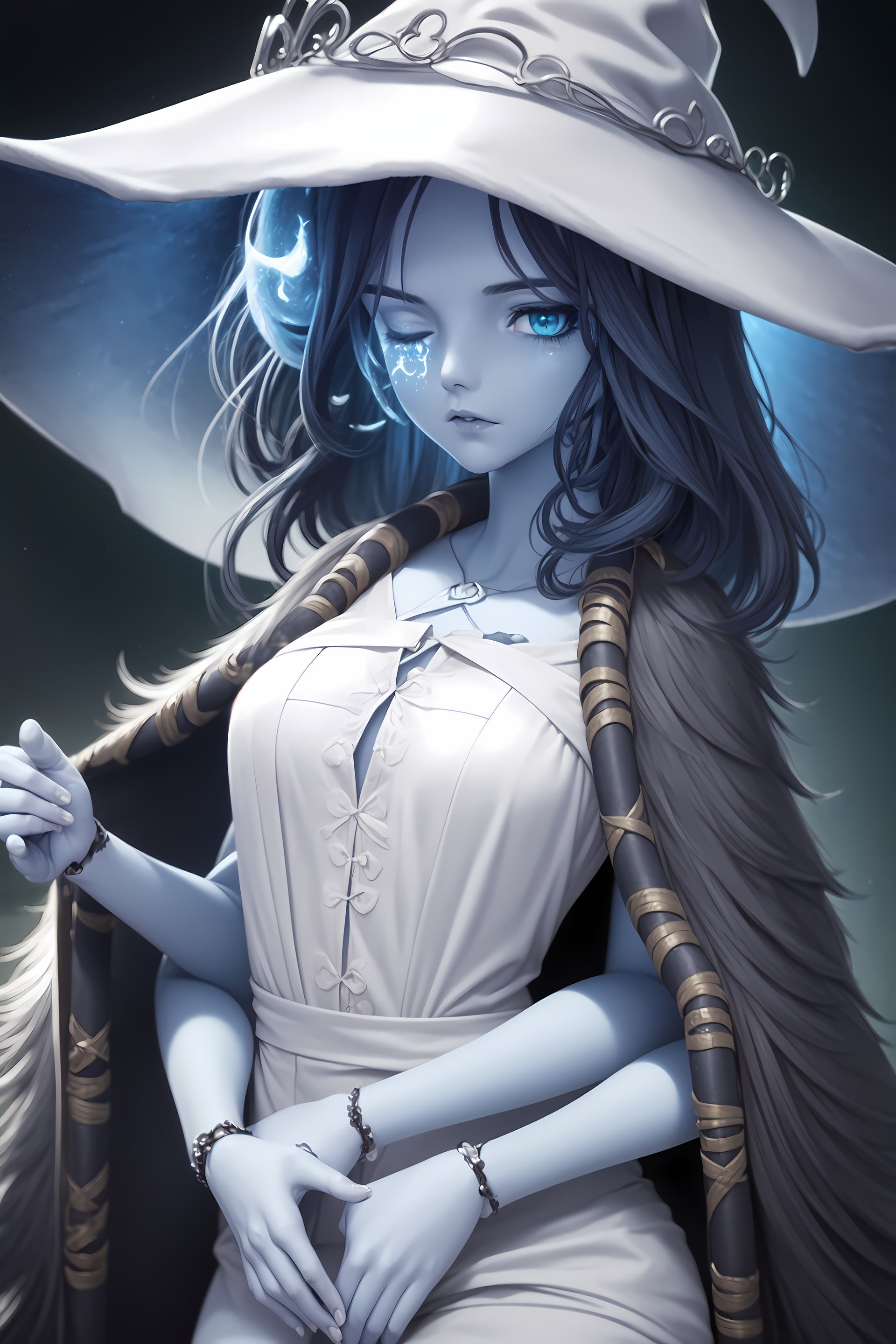 Ranni the Witch AI Generated by UMunchkin on DeviantArt