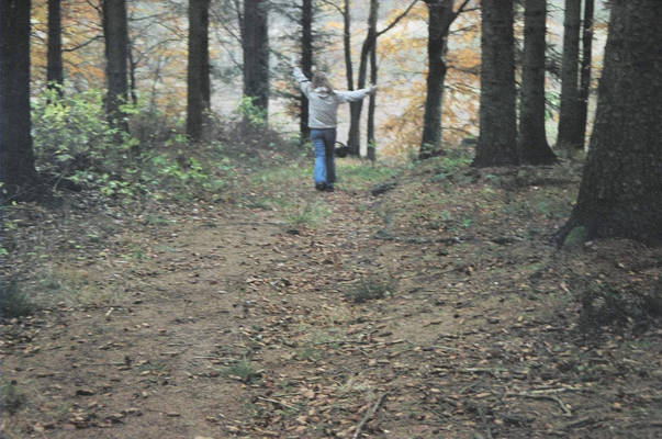 Dancing in the forest