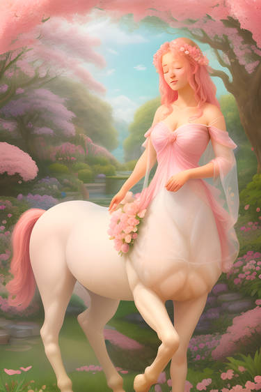 Centaur in Soft Pastel