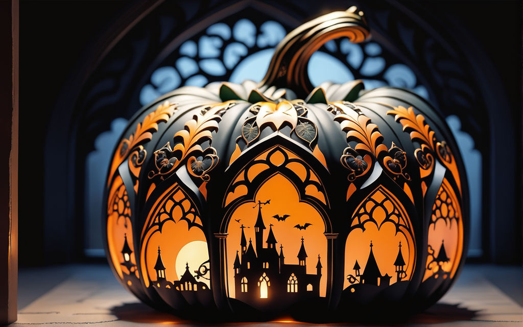 Gothic Pumpkin By Satoricanton On DeviantArt gothic-pumpkin-by-satoricanton-on-deviantart
