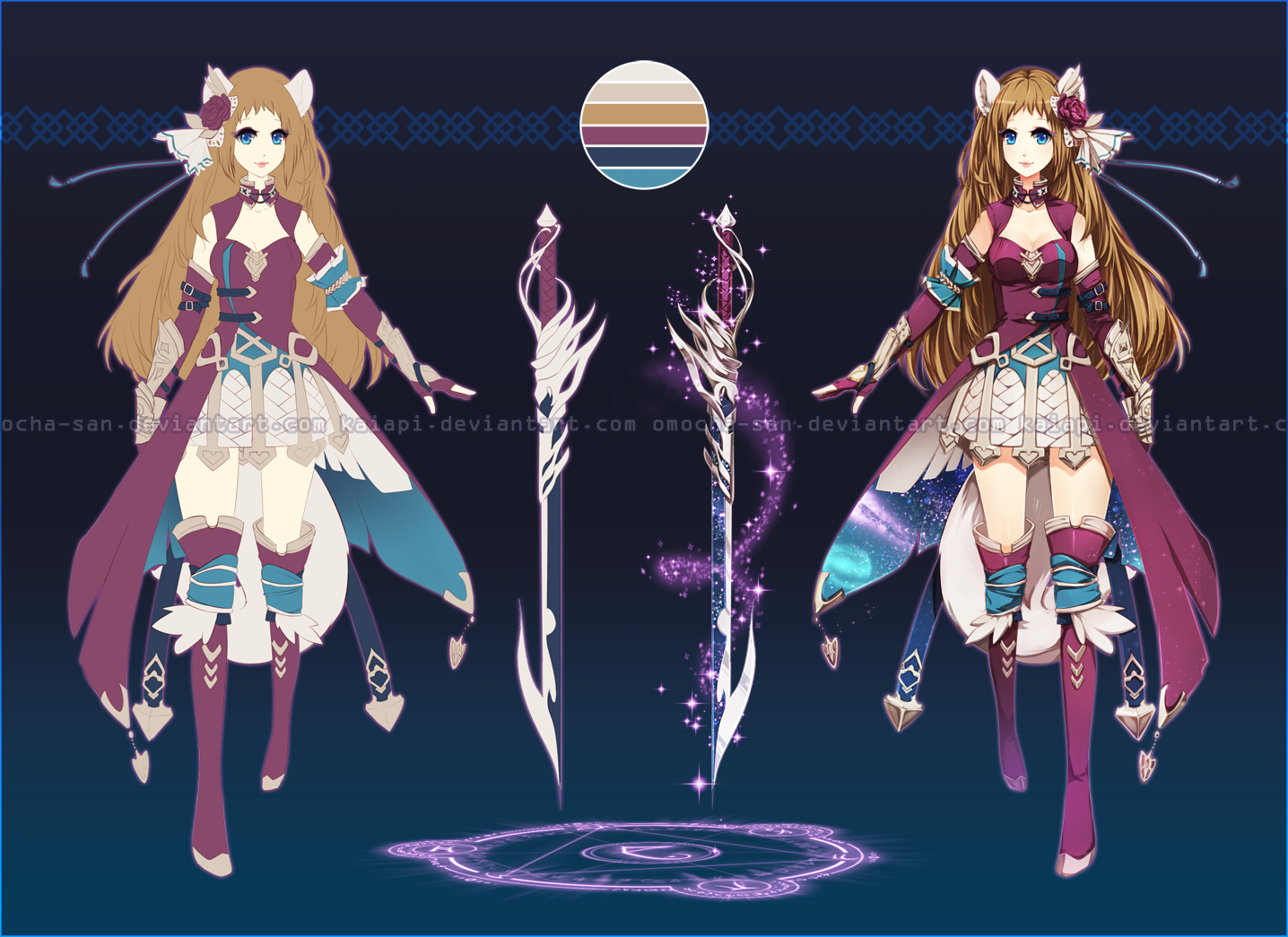 Adopt: Fantasy swordgirl [CLOSED]