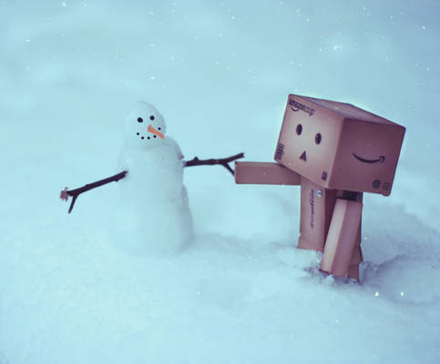 danbo made a friend