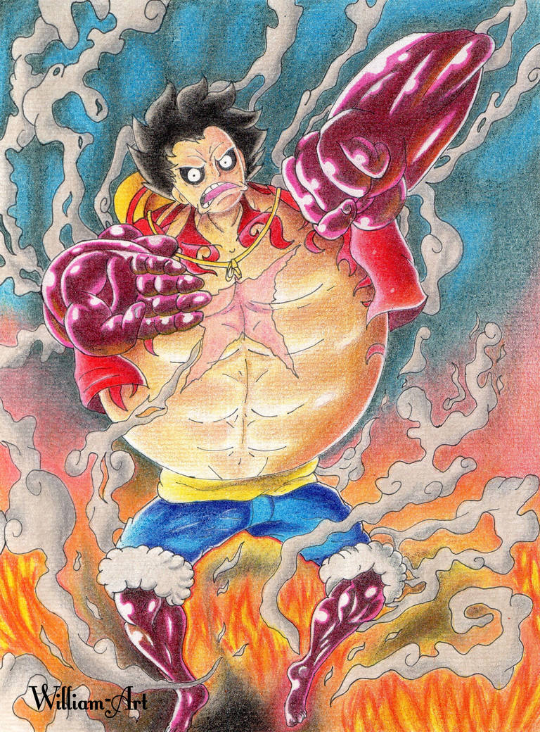 Monkey D Luffy Gear 4 Snake Man By William Art On Deviantart Monkey D Luffy Gear 4 Snake Man By William Art On Deviantart