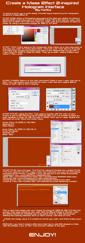 Tutorial: ME2 Holoscreen Pt 1